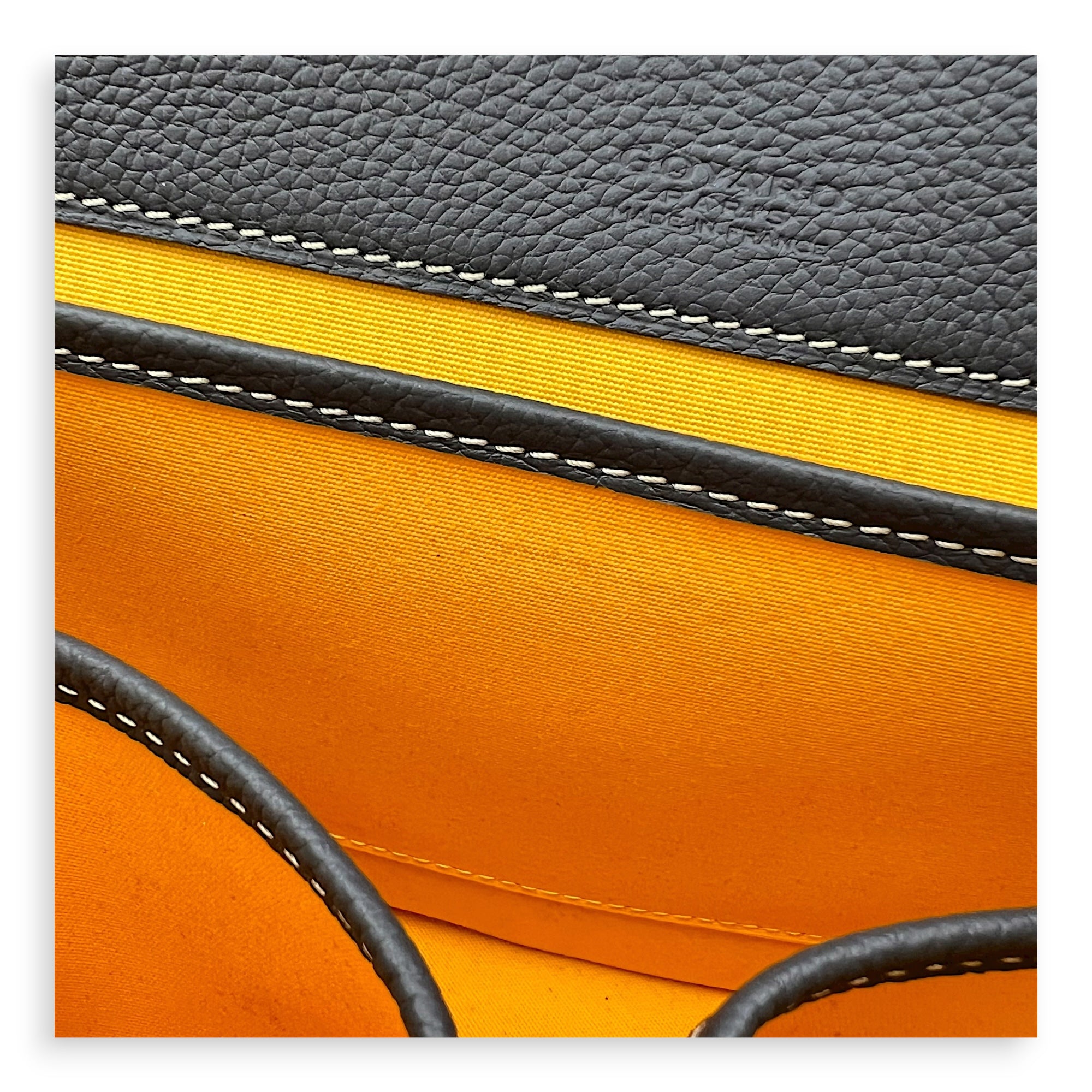 Belvedere Crossbody Bag PM Grey in Coated Canvas, Silver hardware - Image 8