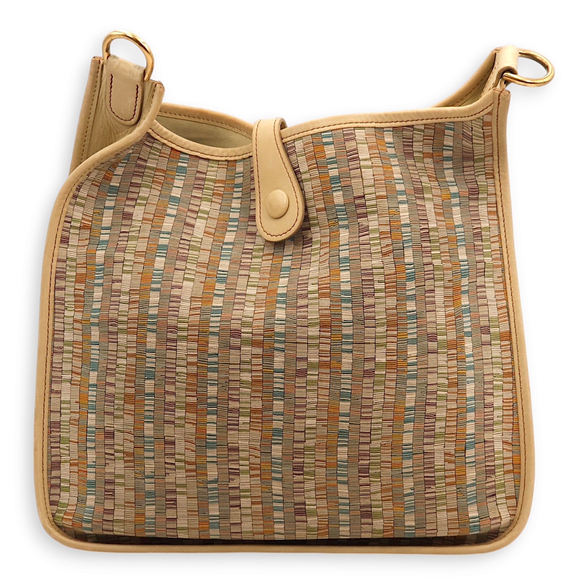 Evelyn I PM Beige in Vibrato, Palladium hardware - Image 9