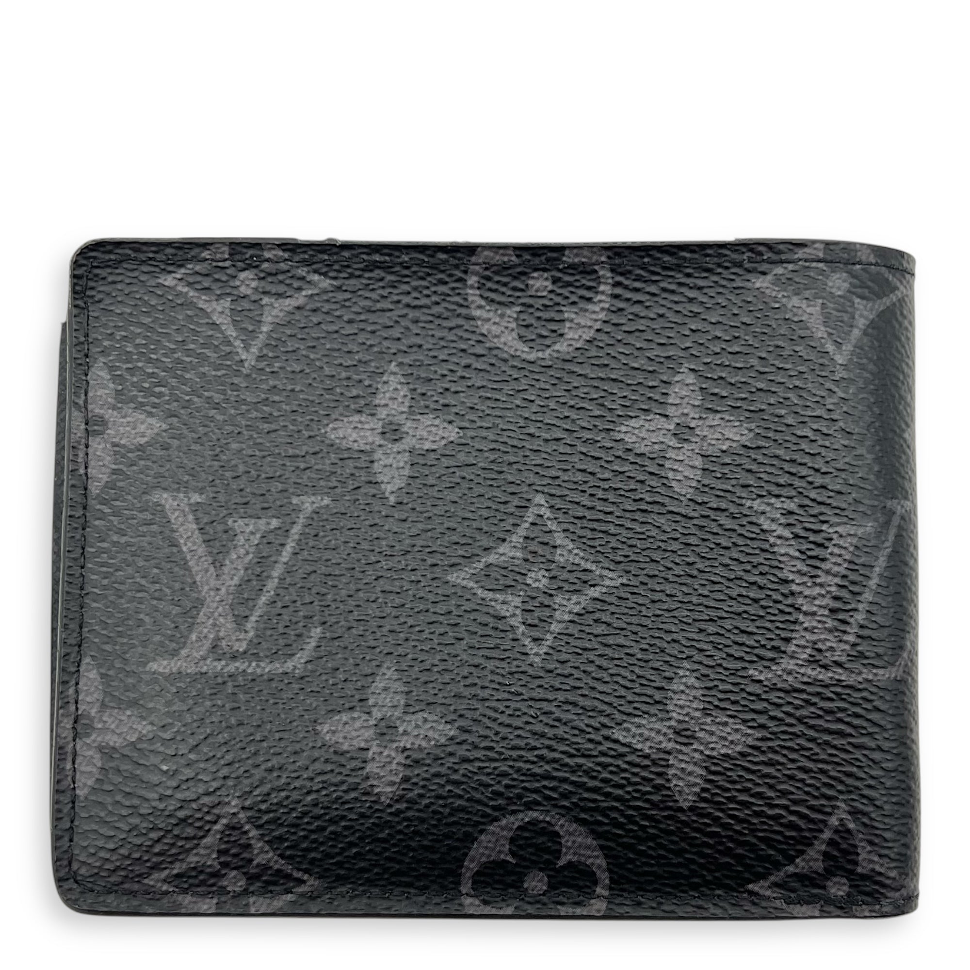 Multiple Wallet Black in Monogram Coated Canvas - Image 3