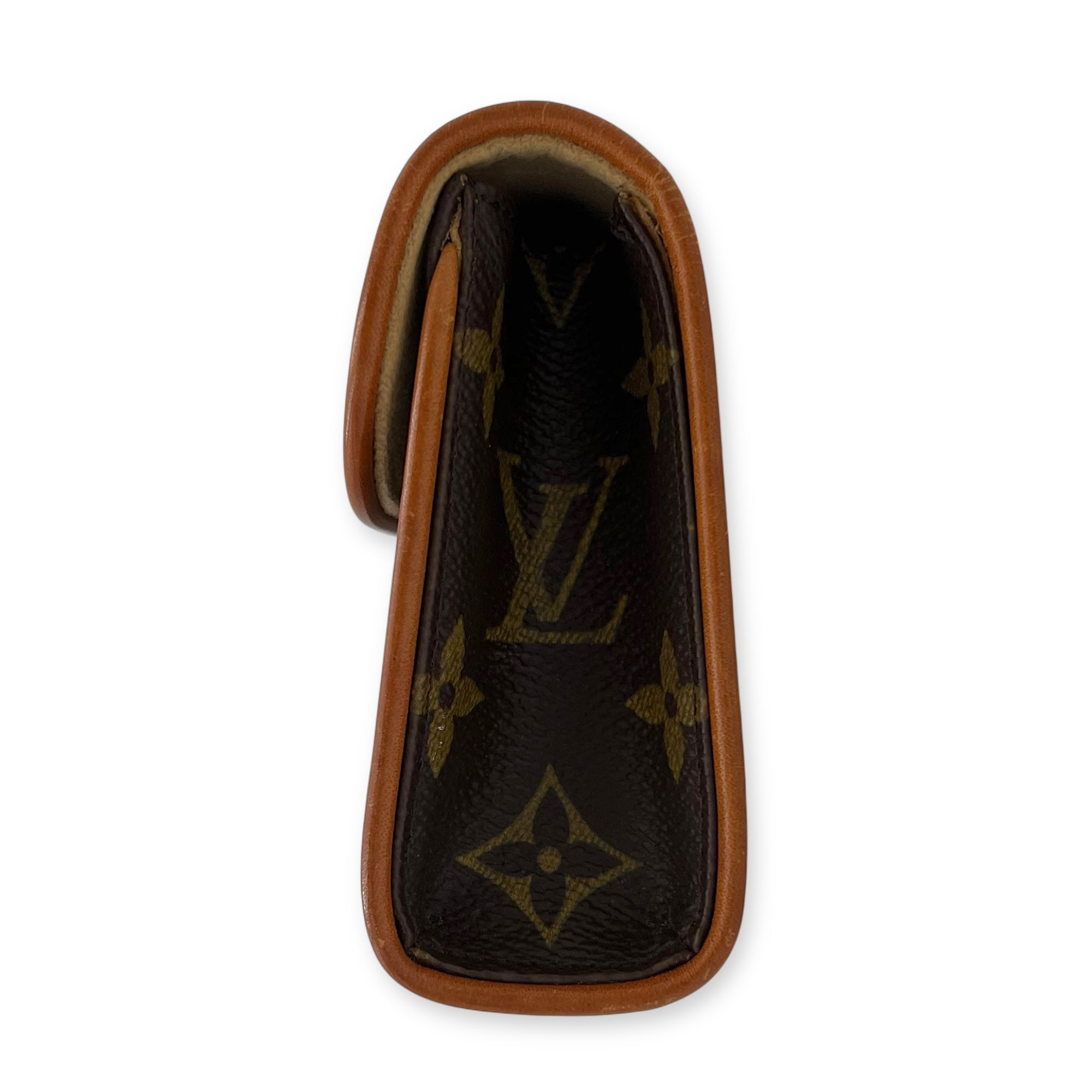 Florentine Belt Bag Brown in Monogram Coated Canvas, Gold hardware - Image 4