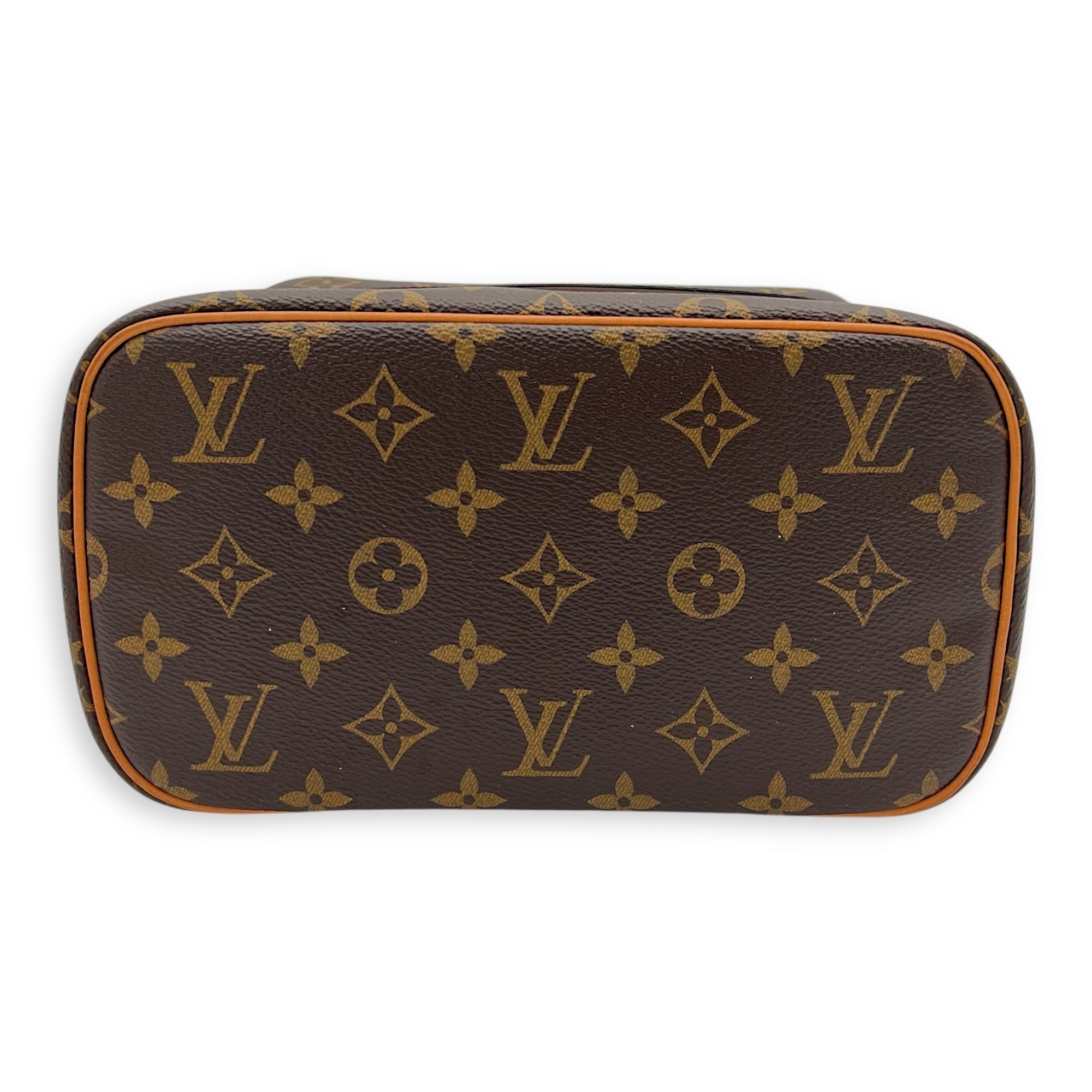 Nice BB Brown Vanity Bag in Monogram Coated Canvas, Gold hardware - Image 6