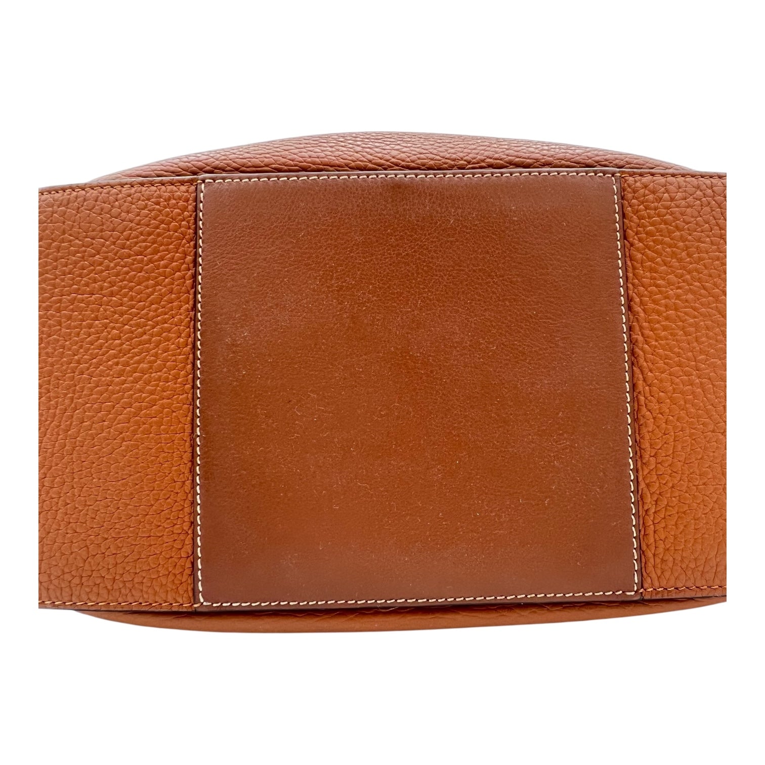 Hammock Shoulder Bag Brown in Calfskin, Gold hardware - Image 8