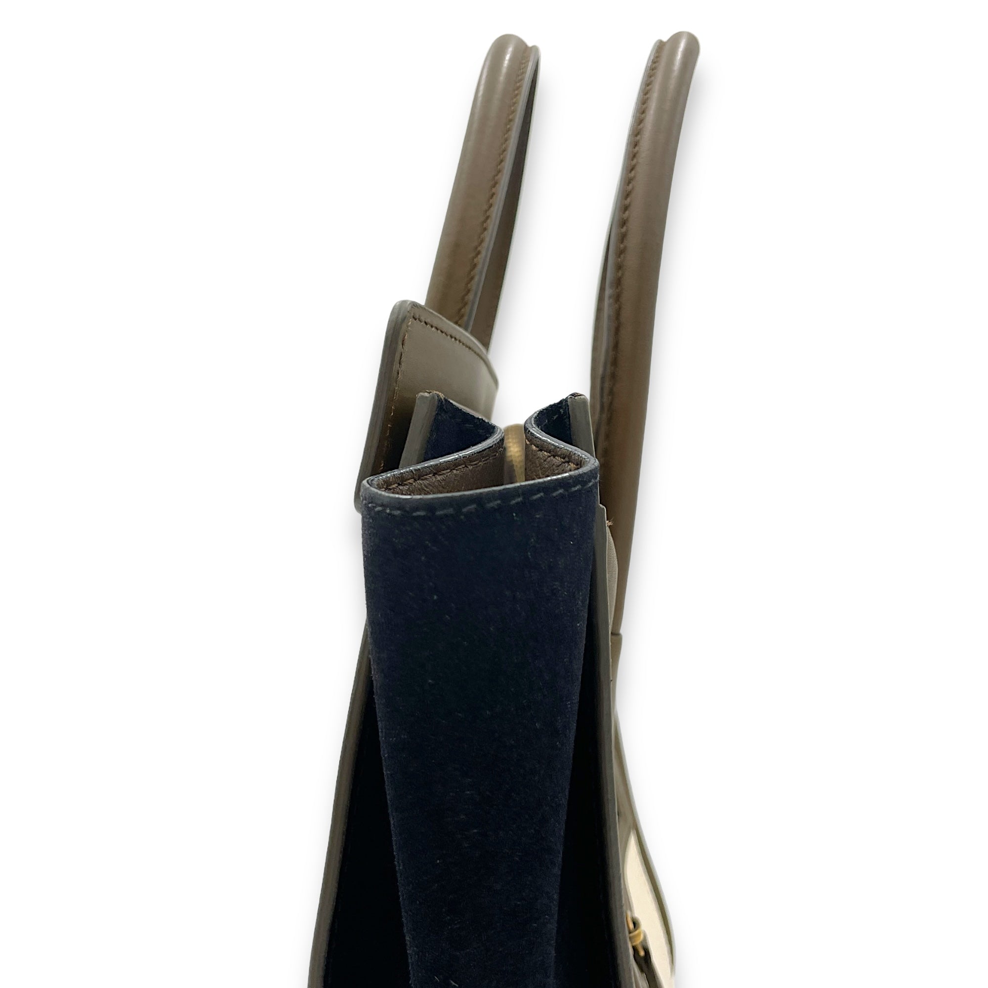 Luggage Top Handle Bag Micro Multi-colour in Calfskin - Image 9