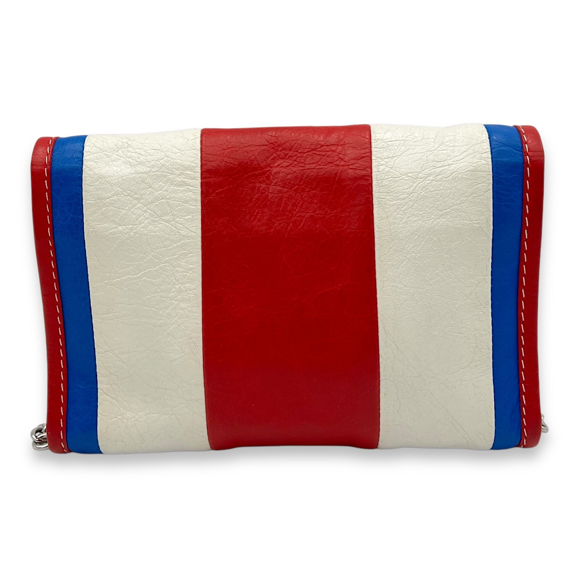 Bazar Crossbody Bag Multi-colour in Calfskin, Silver hardware - Image 3