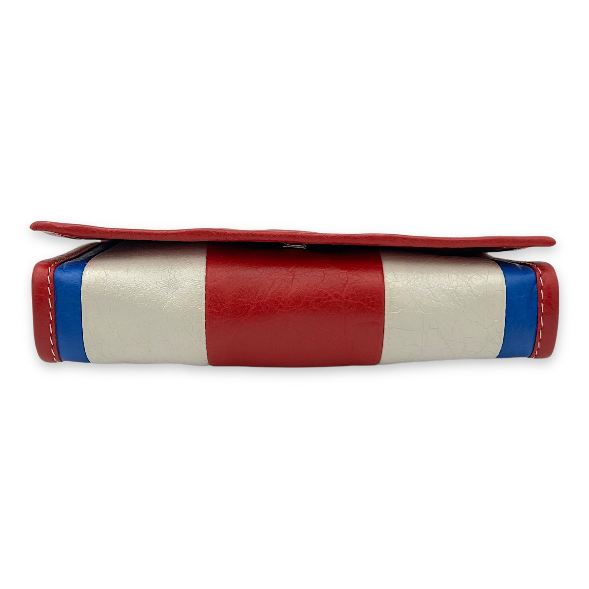 Bazar Crossbody Bag Multi-colour in Calfskin, Silver hardware - Image 6